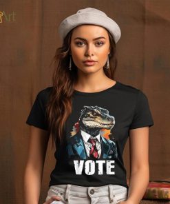 Vote Reptilian For President Election Voting Lizard T Shirt