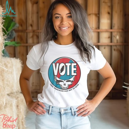 Vote Skull This Darkness Has Got To Give T Shirt Classic Mens T shirt