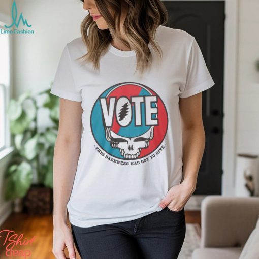 Vote Skull This Darkness Has Got To Give T Shirt Classic Mens T shirt