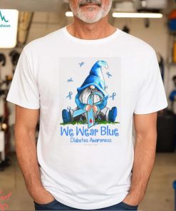 WE WEAR BLUE DIABETES AWARENESS Classic T Shirt