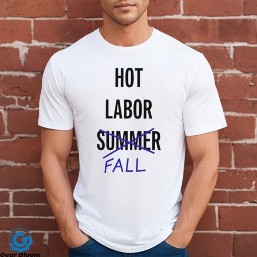 WGA Hot Labor Summer Fall New Shirt