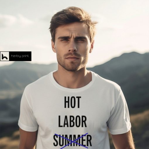 WGA Hot Labor Summer Fall New Shirt