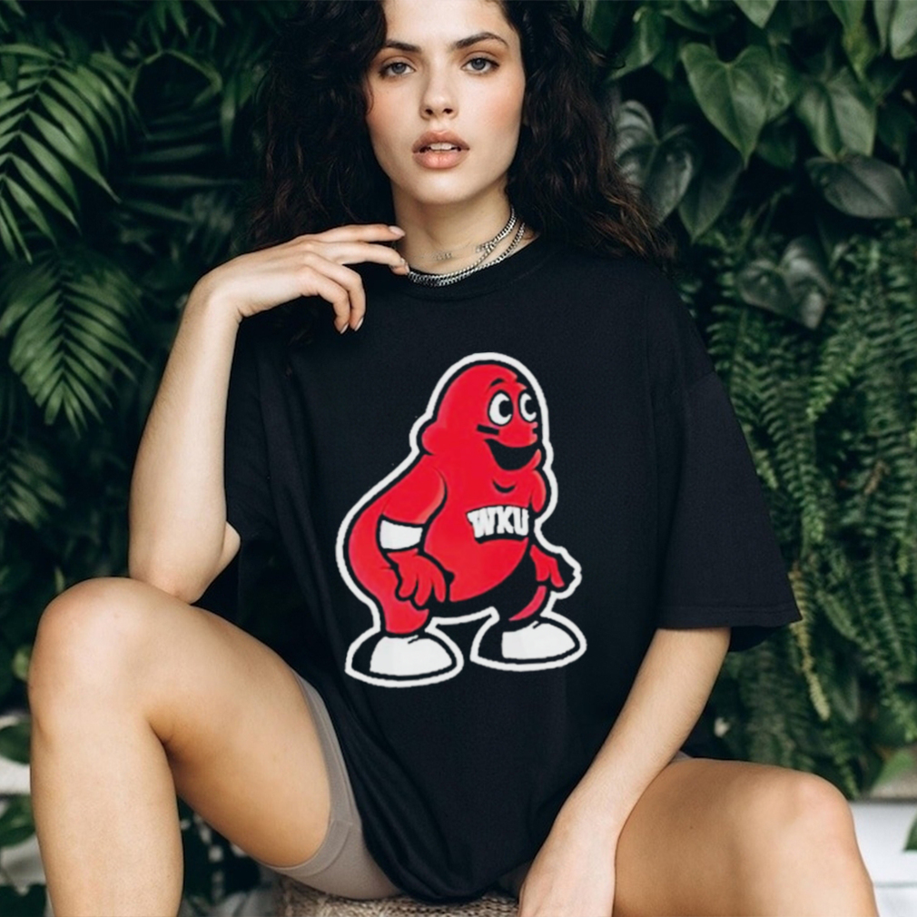 WKU Football Big Red Linebacker Logo Shirt WKU Football Big Red Linebacker Logo Shirt