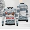 Siberian Husky Leaves Ugly 3D Sweater Gift For Men And Women