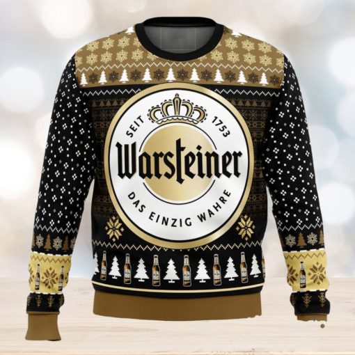 Warsteiner 3D Ugly Christmas Sweater Christmas Gift Ideas Party Gift