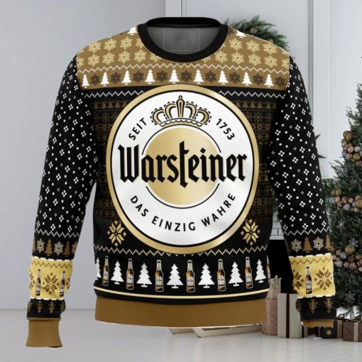 Warsteiner 3D Ugly Christmas Sweater Christmas Gift Ideas Party Gift