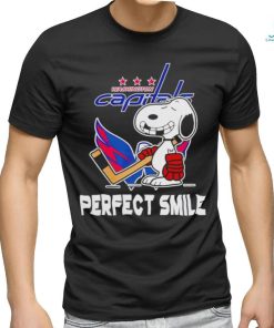 Washington Capitals Snoopy Perfect Smile shirt