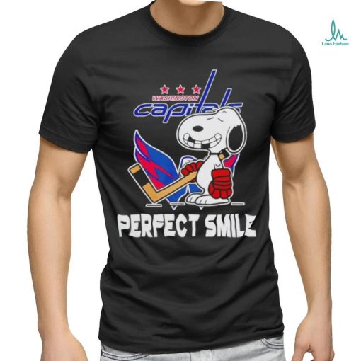 Washington Capitals Snoopy Perfect Smile shirt