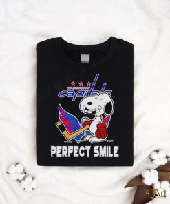Washington Capitals Snoopy Perfect Smile shirt