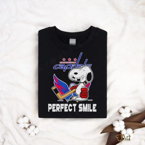Washington Capitals Snoopy Perfect Smile shirt