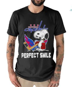 Washington Capitals Snoopy Perfect Smile shirt