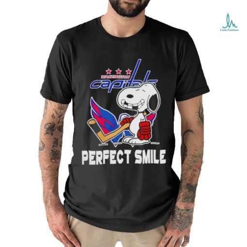 Washington Capitals Snoopy Perfect Smile shirt