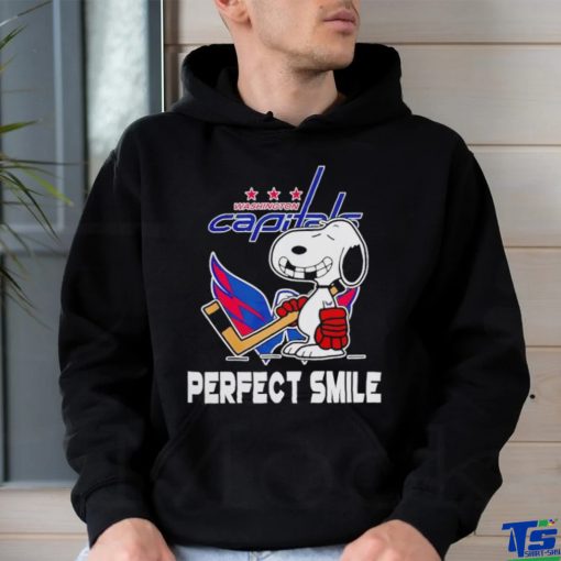 Washington Capitals Snoopy Perfect Smile shirt