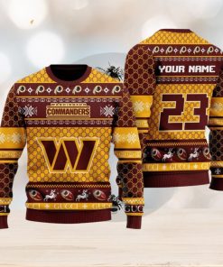 Washington Commanders Cool Christmas Sweater For Fans