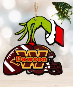 Washington Commanders NFL Grinch Personalized Ornament SP121023128ID03