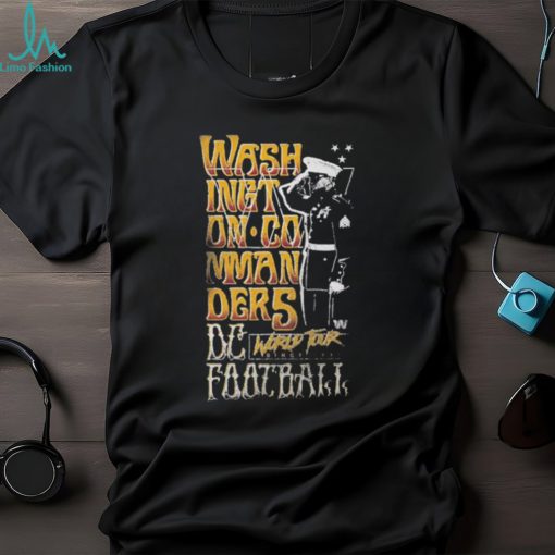 Washington Commanders The Wild Collective Unisex Tour Band T Shirt