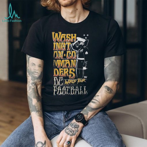 Washington Commanders The Wild Collective Unisex Tour Band T Shirt