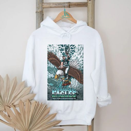 Washington Commanders vs Philadelphia Eagles October 1, 2023 Lincoln Financial Field Poster shirt