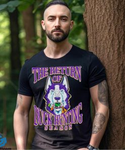 Washington Huskies win Oregon Ducks the return of duck hunting season shirt