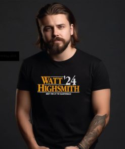 Watt Highsmith ’24 meet yinz at the quarterback shirt