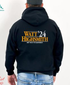 Watt Highsmith ’24 meet yinz at the quarterback shirt