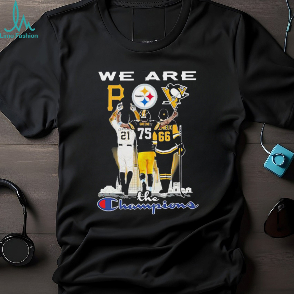 We are Pittsburgh city clementa greene lemieux the champions shirt We are Pittsburgh city clementa greene lemieux the champions shirt