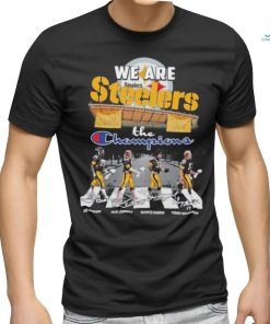 We are steelers the champions Signatures shirt