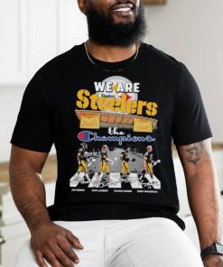 We are steelers the champions Signatures shirt