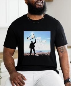 We stand with Israel poster shirt