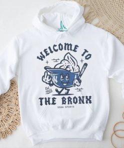 Welcome to the Bronx New York yankees helmet baseball artwork shirt