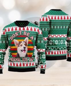 Welsh Corgi Dog Dad Ugly Christmas Sweater Christmas Noel Gift