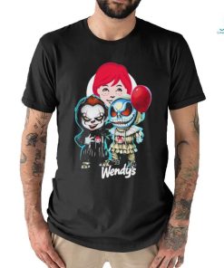 Wendy’s Friends Pennywise And Jack Skellington Halloween Shirt