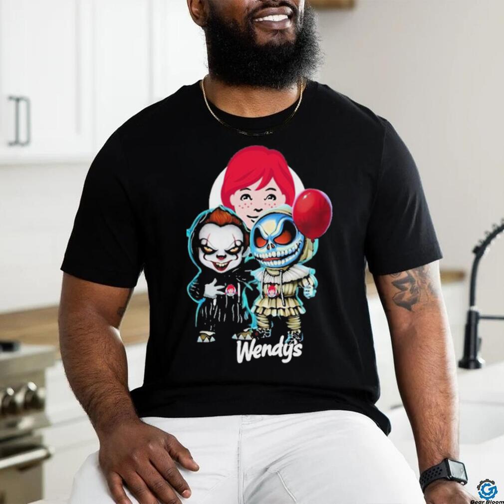 Wendy’s Friends Pennywise And Jack Skellington Halloween Shirt Wendy’s Friends Pennywise And Jack Skellington Halloween Shirt