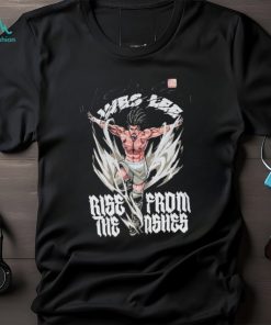 Wes Lee Autographed Custom Talent Art Rise From The Ashes T Shirt