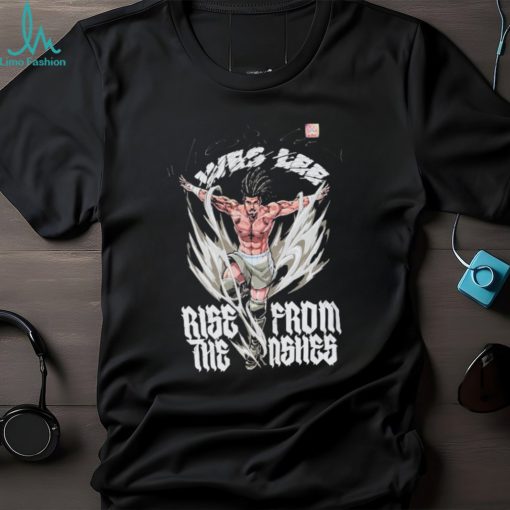 Wes Lee Autographed Custom Talent Art Rise From The Ashes T Shirt