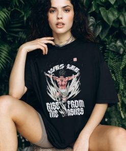 Wes Lee Autographed Custom Talent Art Rise From The Ashes T Shirt