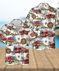 West Palm Beach Fire Rescue Hawaiian Shirt