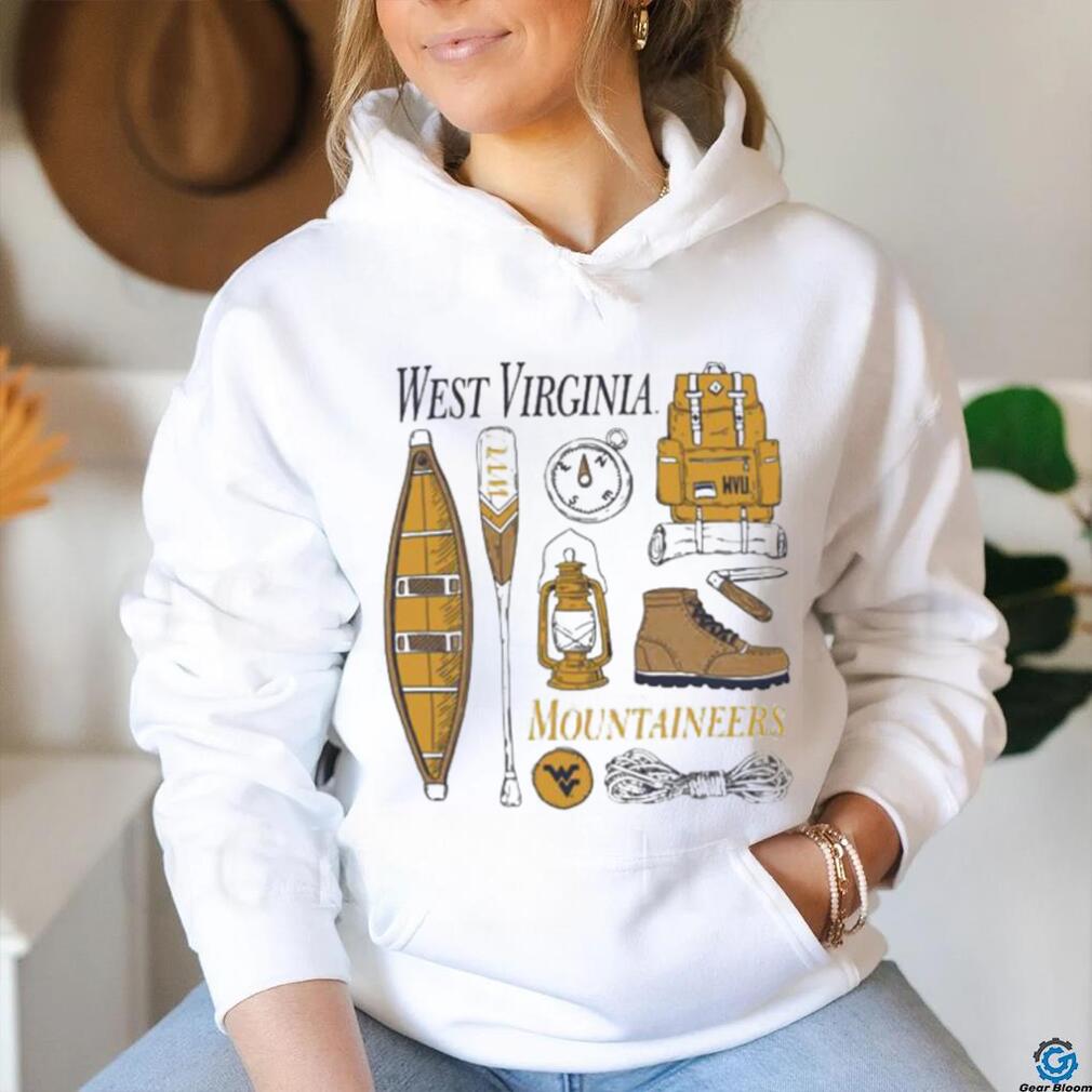 West Virginia Mountaineers Camping Trip pack shirt West Virginia Mountaineers Camping Trip pack shirt