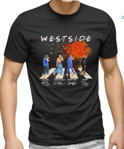 Westside Abbey Road Ice Cube Tupac Shakur Snoop Dogg Dr Dre signatures shirt