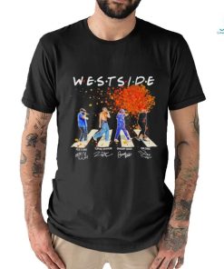 Westside Abbey Road Ice Cube Tupac Shakur Snoop Dogg Dr Dre signatures shirt