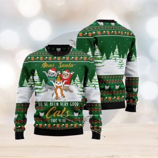 We‘re Been Very Good Cats This Year Ugly Christmas Sweater Christmas Noel Gift