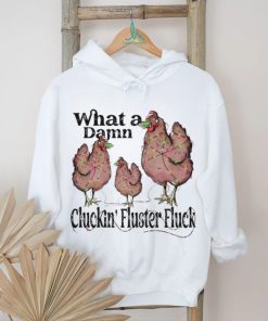 What A Damn Cluckin Fluster Fluck Christmas Lights Shirt, hoodie, sweater, long sleeve and tank top What A Damn Cluckin Fluster Fluck Christmas Lights Shirt