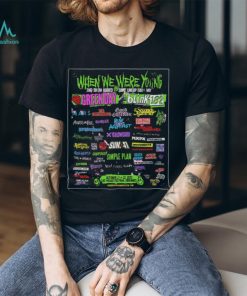 When We Were Young Las Vegas Festival Grounds 2023 Show Line Up Poster Hoodie T Shirt