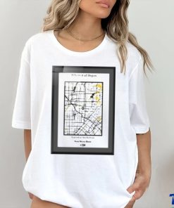 Where It All Started Rectangle Map Poster Shirt, hoodie, sweater, long sleeve and tank top Where It All Started Rectangle Map Poster Shirt