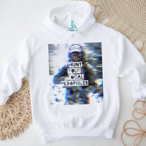 Where Ru Now Patriot Wave Hunt Your Local Pedophiles Shirt
