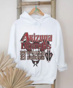 White Arizona Diamondbacks Baseball 2023 World Series Shirt
