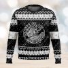 Washington Redskins Fans Logo Snowflake Pattern Ugly Christmas Sweater Orange