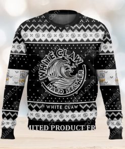 White Claw Hard Seltzer Ugly Christmas Sweater