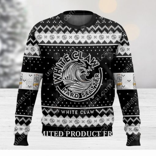 White Claw Hard Seltzer Ugly Christmas Sweater