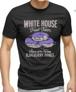 White house fruit farm blueberry donut shirt